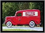 Van, "Coca Cola", Ford, 1937, Panel